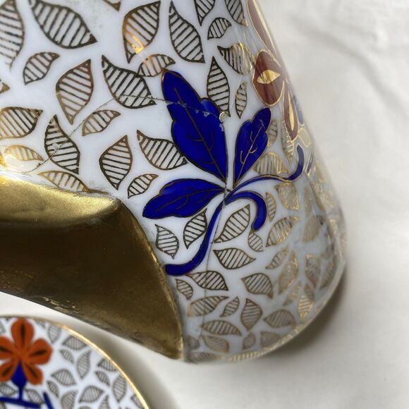 G&H Czechoslovakia Vienna Style Porcelain Demitasse Dinner Coffee Tea Set - Picture 10 of 12